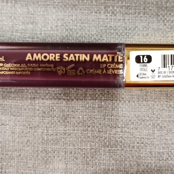 Milani Amore Matte Satin Lip Creme Gloss Lipstick Femme Fatale - Picture 6 of 6